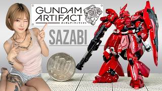 [Gundam Artifact] 550 Yen Shock! Sazabi Hand-Painted! Beyond Candy Toy Density [Build/Review]