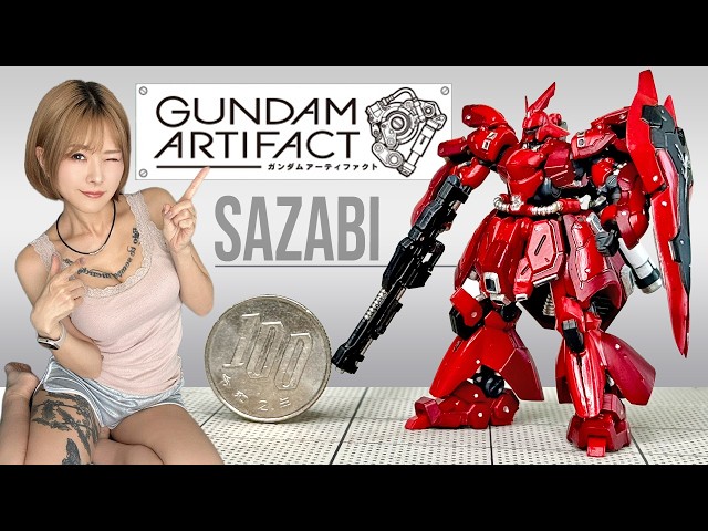 Gundam Artifact] 550 Yen Shock! Sazabi Hand-Painted! Beyond Candy