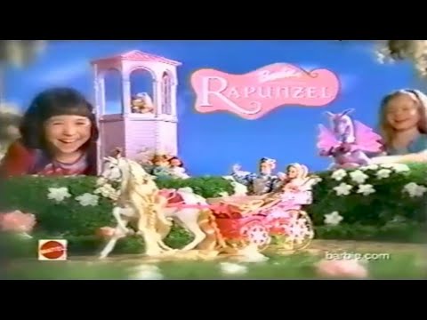 Barbie® as Rapunzel Dolls Commercial