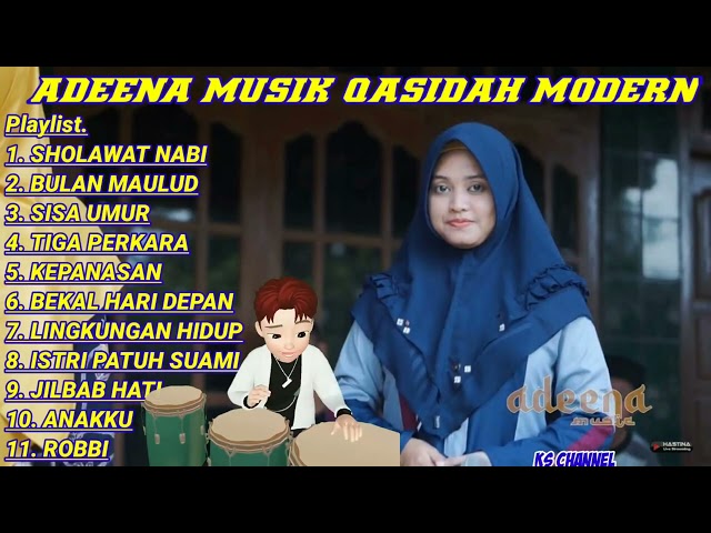 ADEENA MUSIK QASIDAH MODERN // Sholawat nabi, bulan maulid, sisa umur. class=