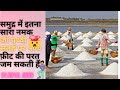 😵समुद्र में इतना सारा नमक 😮जो पृथ्वी सतह पर ५०० फ़ीट😱 की परत जम सकती हैं  #shorts #salt #sea