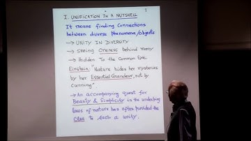 A Public Lecture by Prof. J. C. Pati