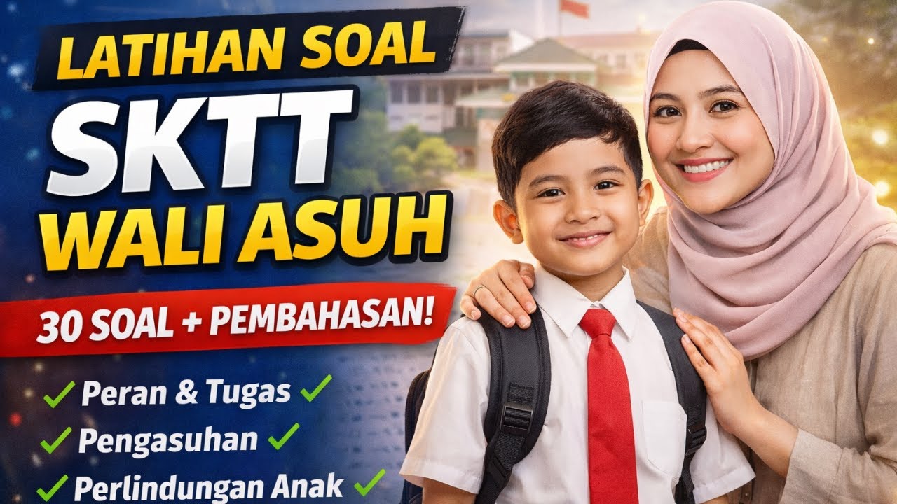 “30 Soal SKTT Wali Asuh 🔥 Lengkap Pembahasan | Kisi-Kisi Terbaru”