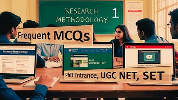 UGC NET Paper 1  #researchmethodology  (frequent MCQs) PART 1