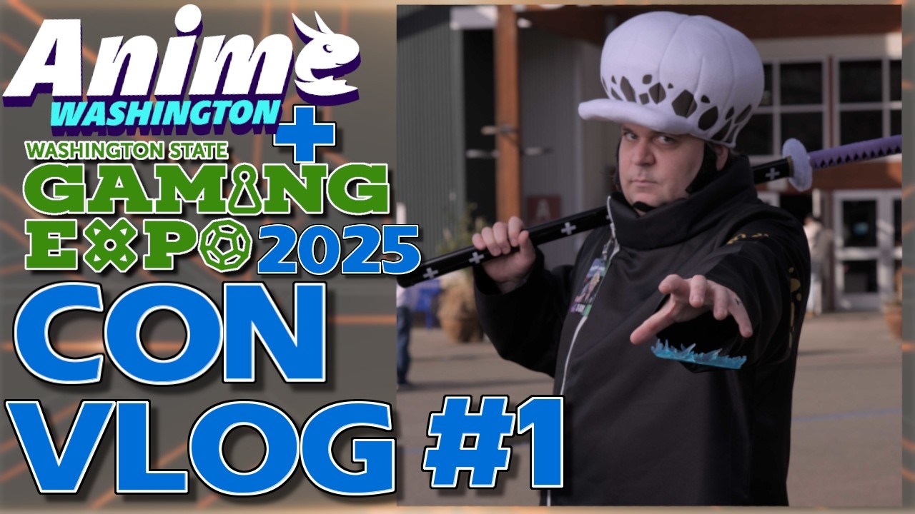 Видеоблог с выставки Anime Washington + Washington Gaming Expo 2026, часть 1 [ДЕНЬ 1]
