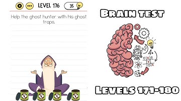 brain test tricky puzzles level 171 172 173 174 175 176 177 178 179 180 walkthrough