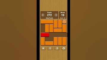 Unblock Me Daily puzzle mode 271-275