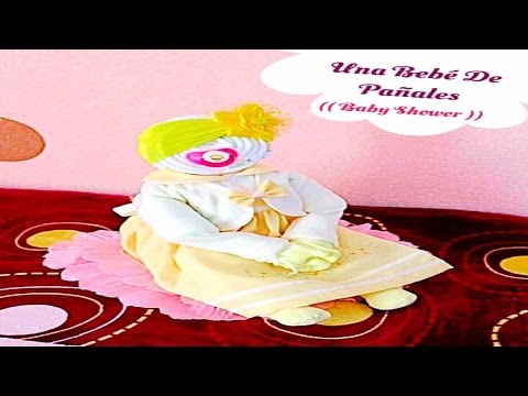 una-bebé-de-pañales-para-baby-shower