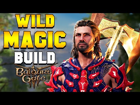 THE BEST WILD MAGIC Gale (Barbarian) Build for Baldurs Gate 3