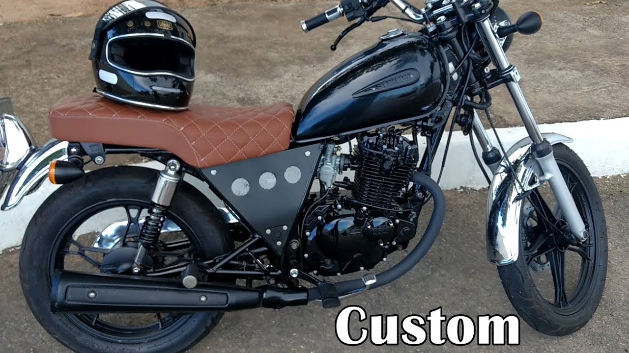 Suzuki Intruder 125 #custommotorcycles #suzuki #suzukiintruder