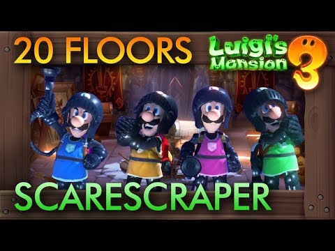 Video: Bersaing Dengan Luigi's Mansion 3 Dan Mode Scarescraper Merangkak Penjara Bawah Tanah Berbilang Pemainnya