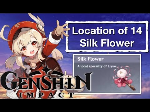 Silk flower location