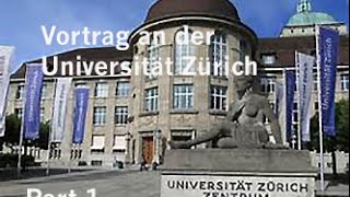 Ärztin Elisabeth Kübler Ross hält einen Vortrag an der Universität Zürich. Teil #1