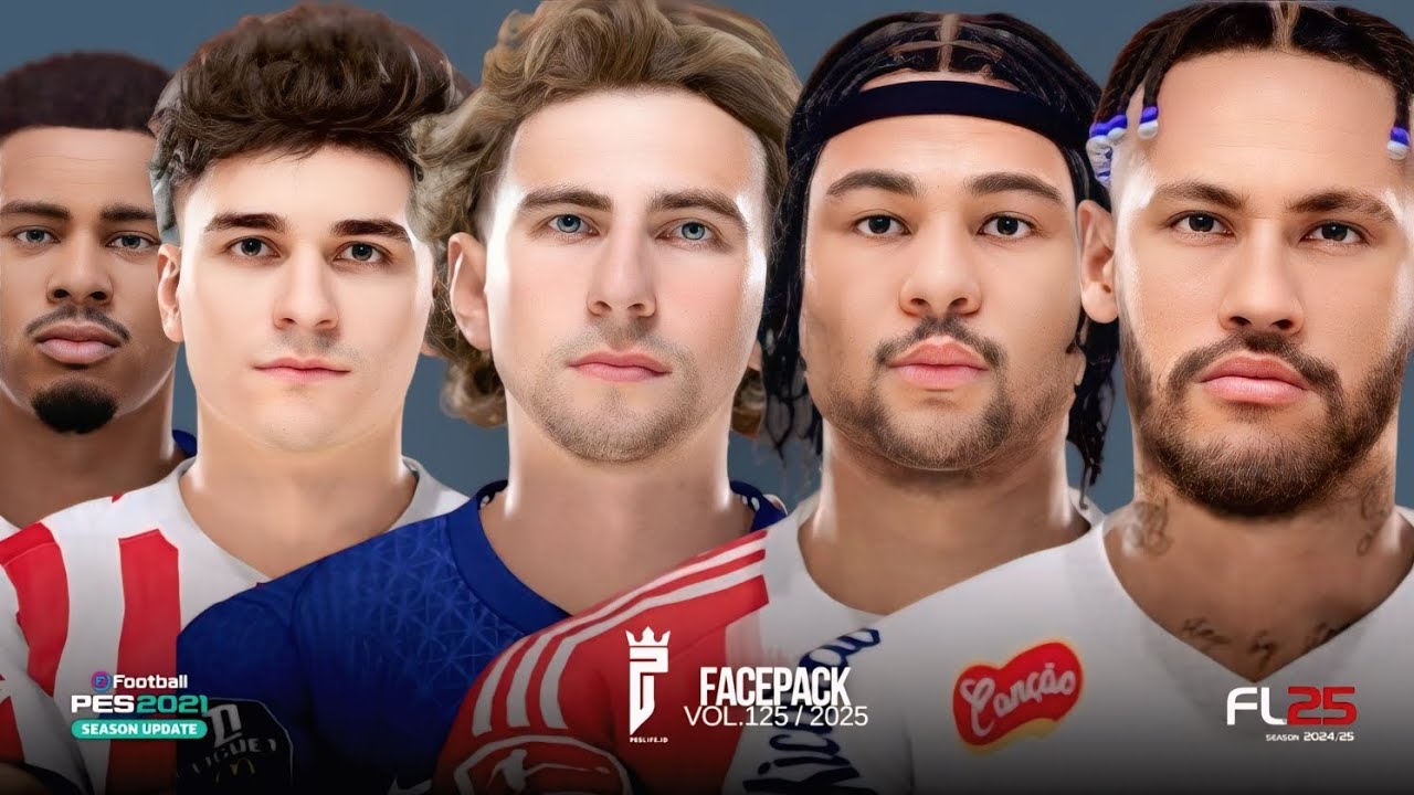 PESページ Facepack Update Pes 2021 & FL25 Vol.125 (SIDER) PC - YouTube