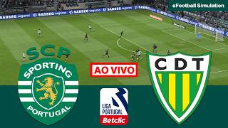 🔴 AO VIVO : Sporting CP vs Tondela | Liga Portugal 2025/26 | VIdeo Game Simulation