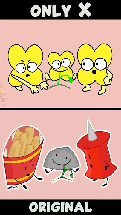 TPOT INTRO Jingle but Only X | Comparison of Original vs Remake #bfdi