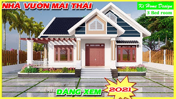 ✅ Mẫu nhà vườn mái thái đẹp lung linh tại Bà Rịa || House Design