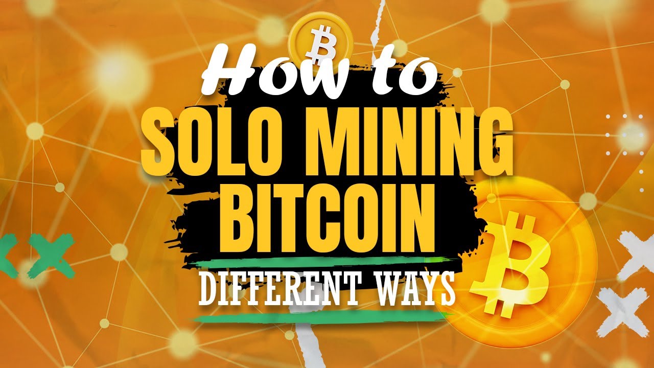 HOW TO SOLO MINING BITCOIN | GIVEAWAY 🎁