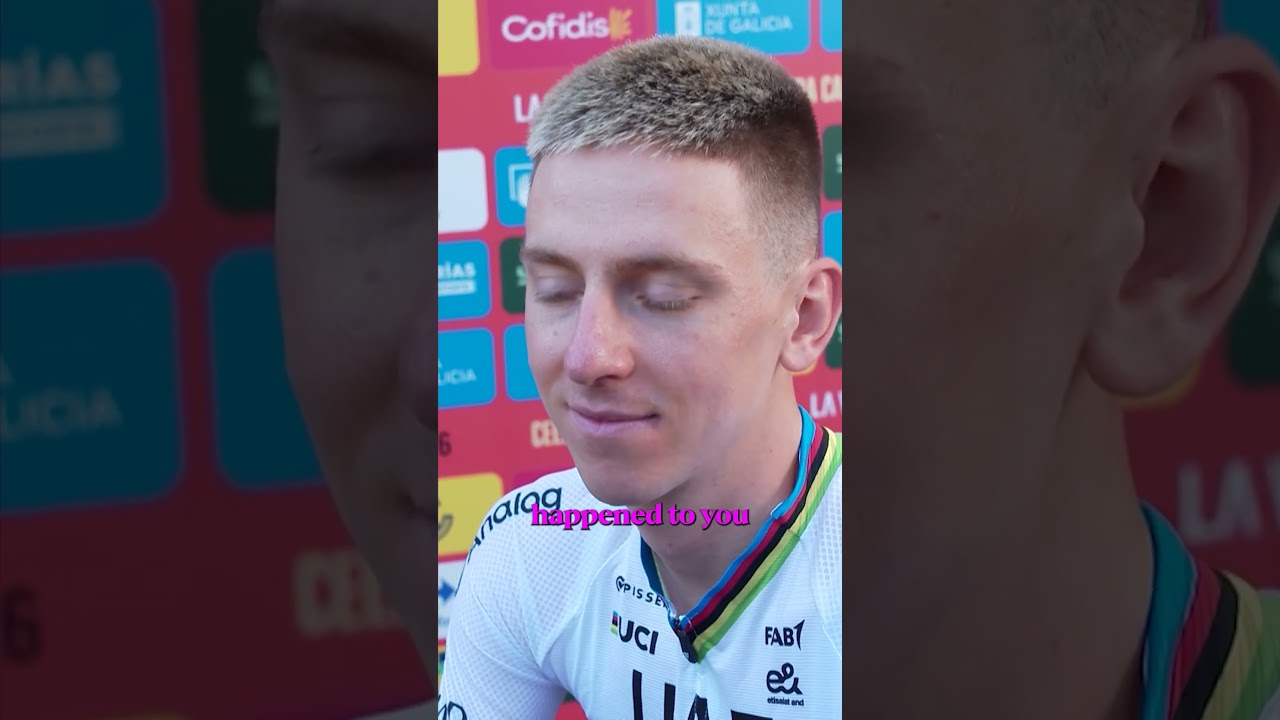 “It feels like yesterday” Tadej Pogacar reflects on his first Vuelta in seven years 🎞️