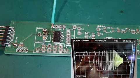 Active filter experiments