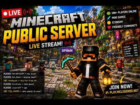 Road to 5k | Drsilentruin | #minecraft  #minecraftlive #publicserver