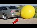 EXPERIMENT: CAR vs BIG BALLOON