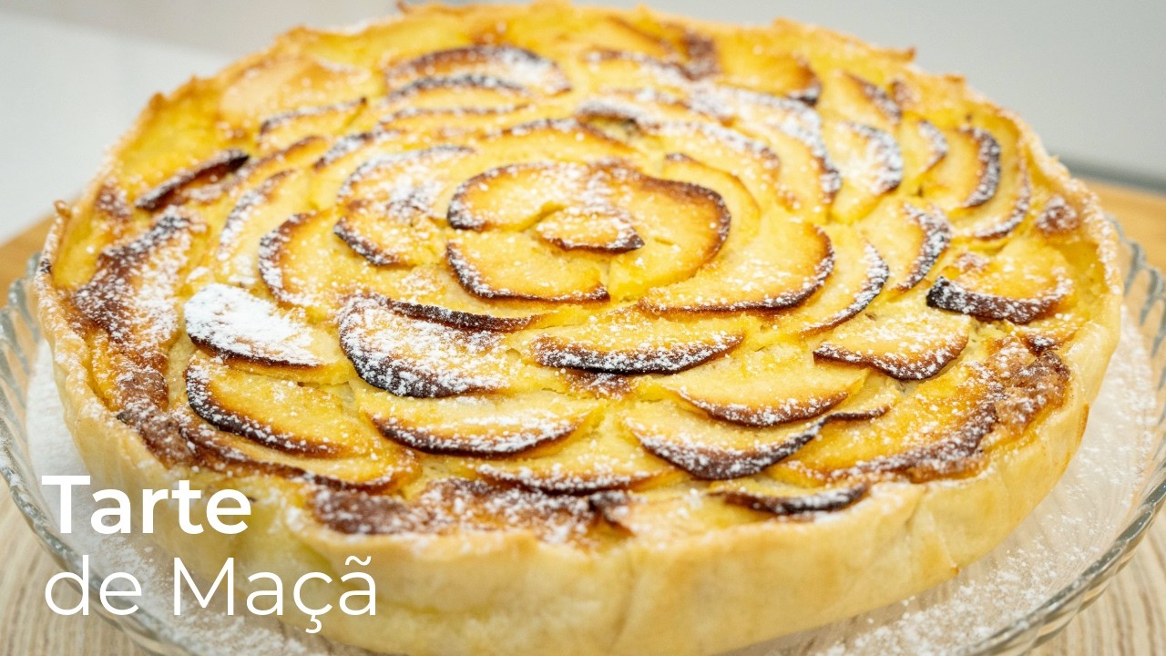 Esta Tarte de Maçã Vai Ser a Tua Nova Sobremesa Favorita!