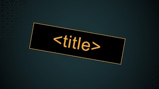 HTML Training - Title Tag
