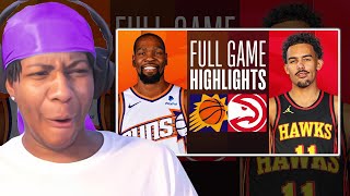 TRAE YOUNG SNUBBED! Lvgit Reacts To SUNS at HAWKS | FULL GAME HIGHLIGHTS | February 2, 2024