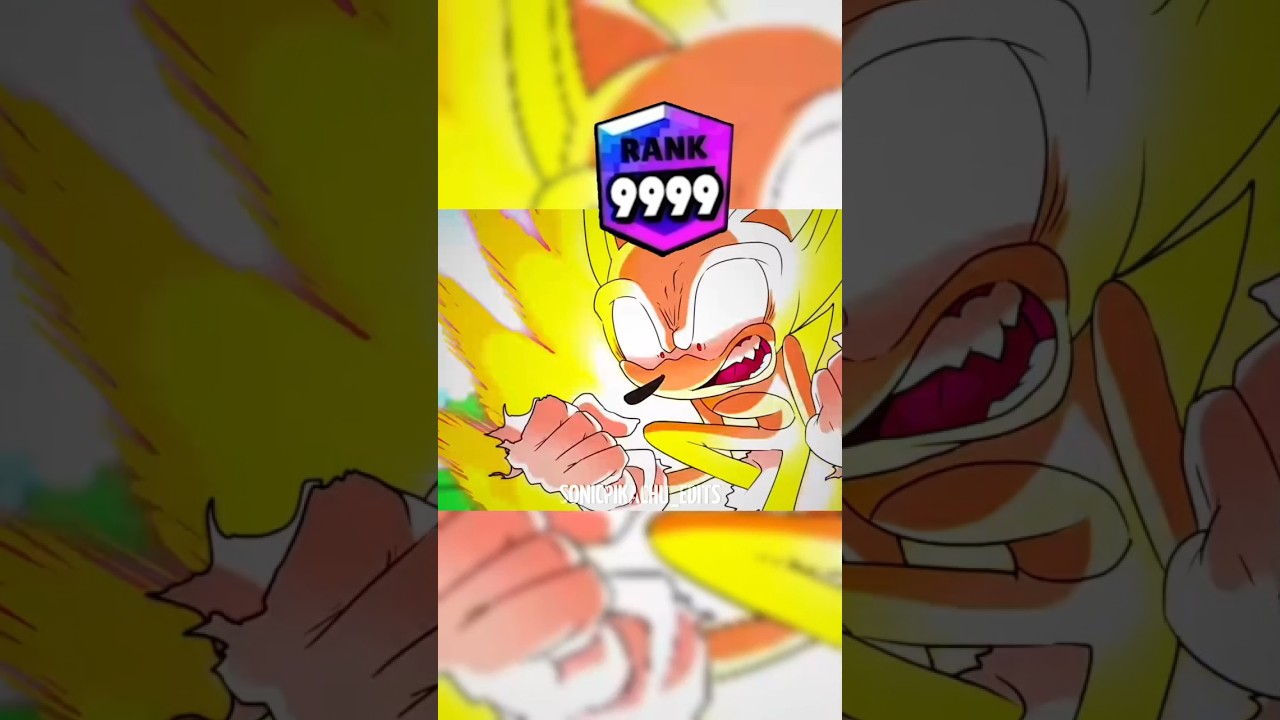 Brawl Stars Sonic vs One-Punch Man Rank UP #shorts #brawlstars