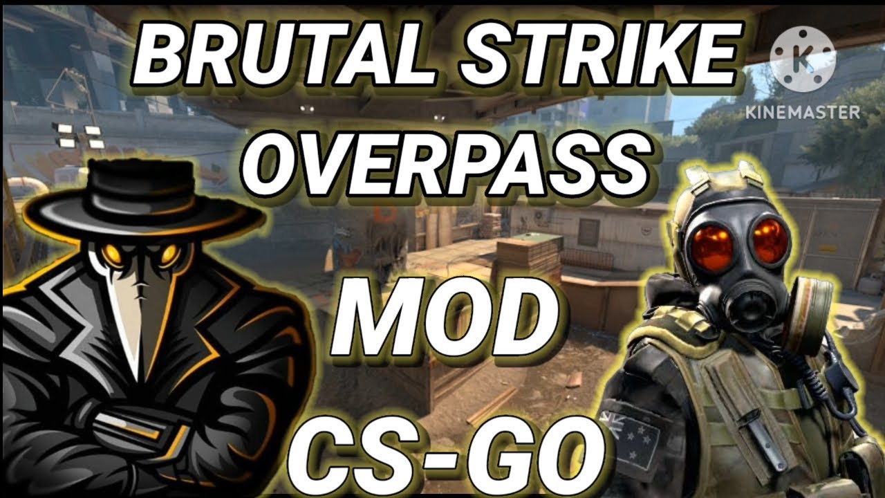 MOD CS GO MOBILE BRUTAL STRIKE MAPA OVERPASS - YouTube
