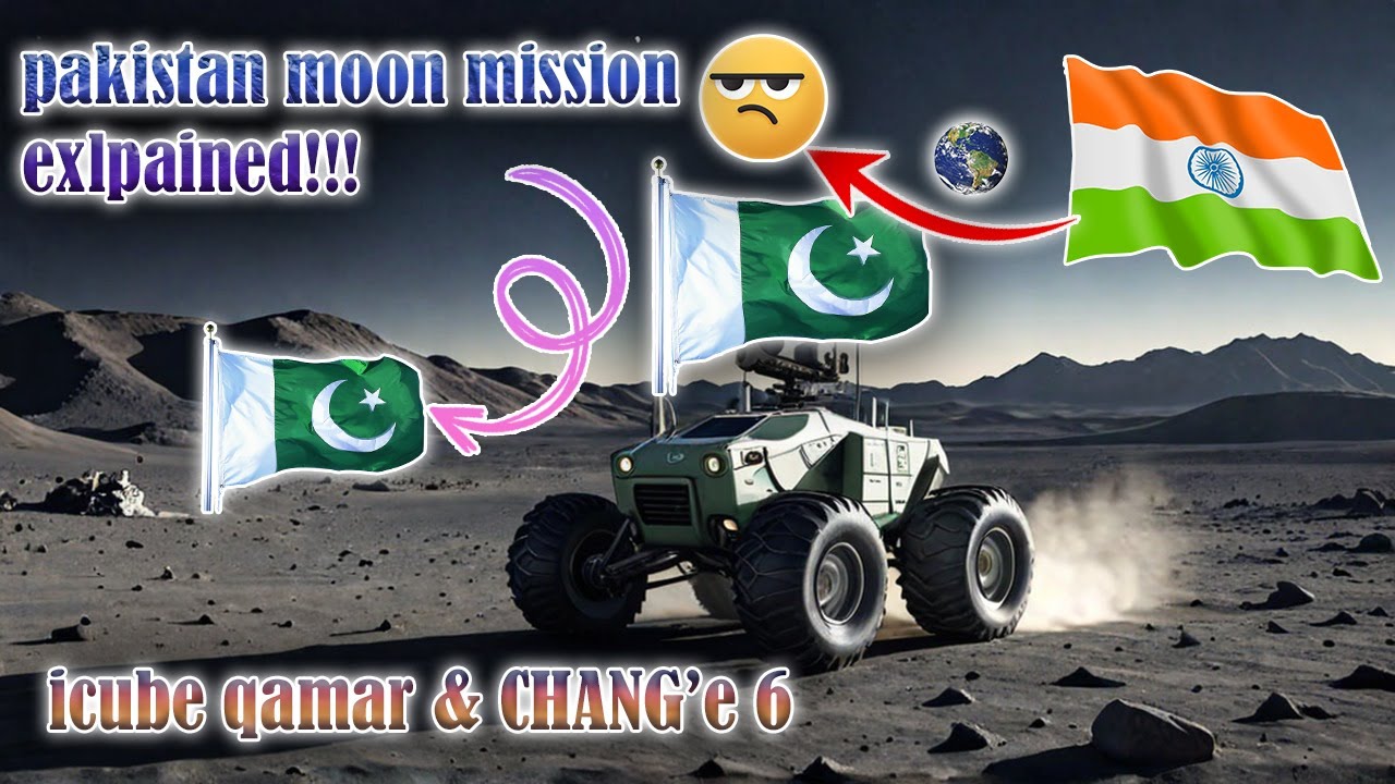 Pakistan's Historic Moon Mission Explained : why??? Is this a bad decision . pakistan moon mission.