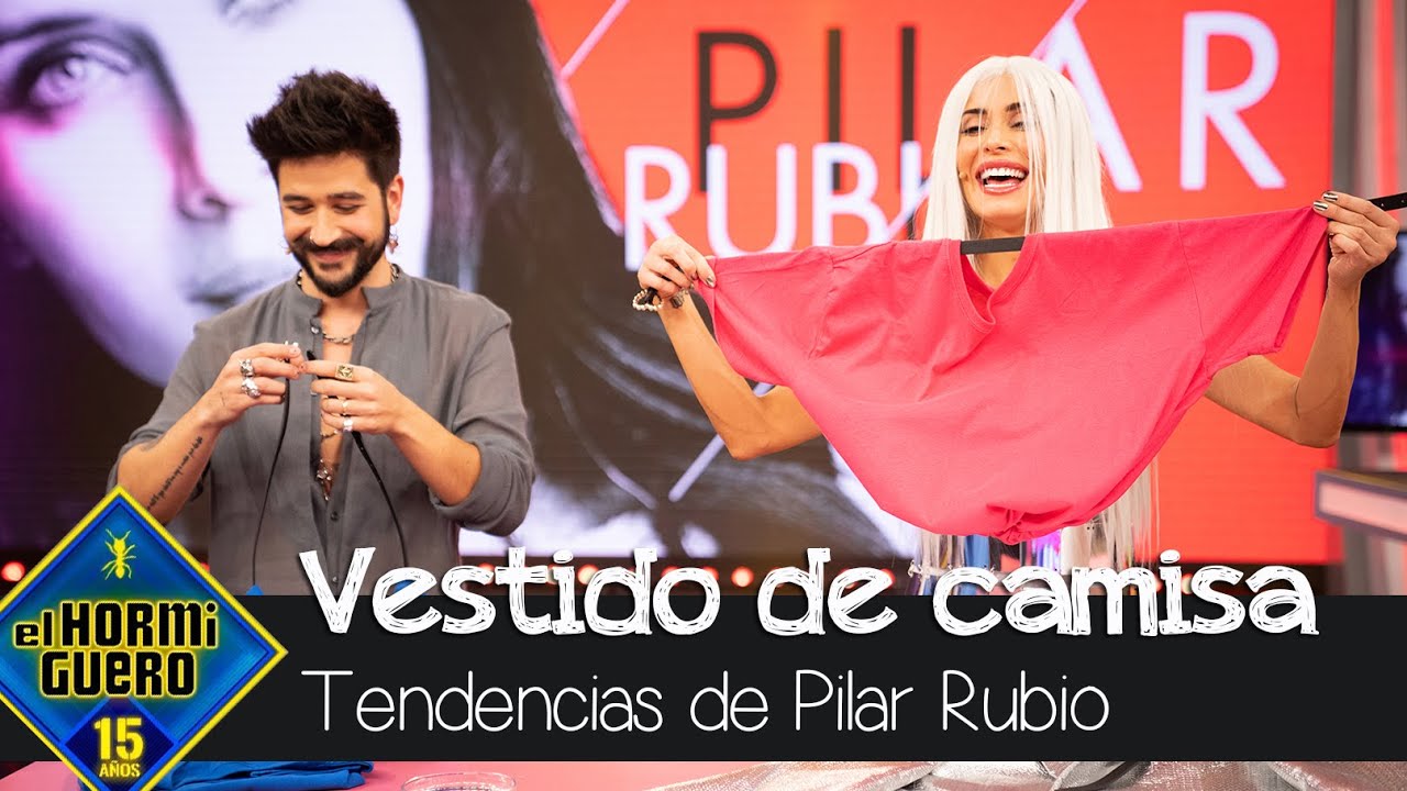 ¿Cómo crear un bolso con una camiseta? Pilar Rubio tiene la respuesta - El Hormiguero