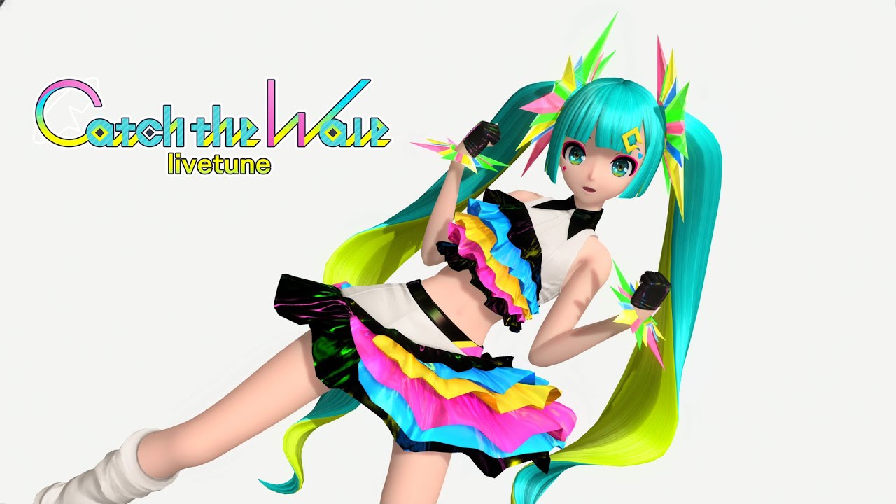 4K 60 fps」 「Catch the Wave」 feat. Hatsune Miku | Project DIVA