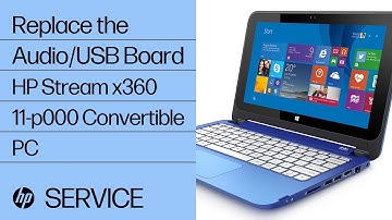 Replace the Audio/USB Board | HP Stream x360 11-p000 Convertible PC | HP