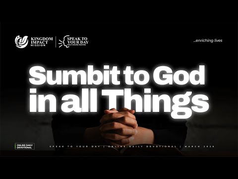 Morning Prayer: Speak to Your Day | Daily Devotional with Pastor Ojuh | March 4, 2026