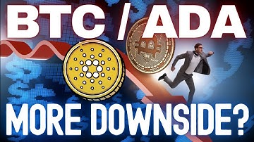 Cardano ADA & Bitcoin Price News Today - Technical Analysis Update and Price Now! Price Prediction!
