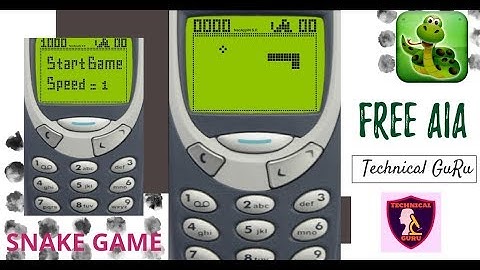 Snake game Aia File Free Appybuilde, Thunkable,Kodular Best game