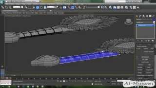 phoenix sword 3Ds Max tutorial part 2