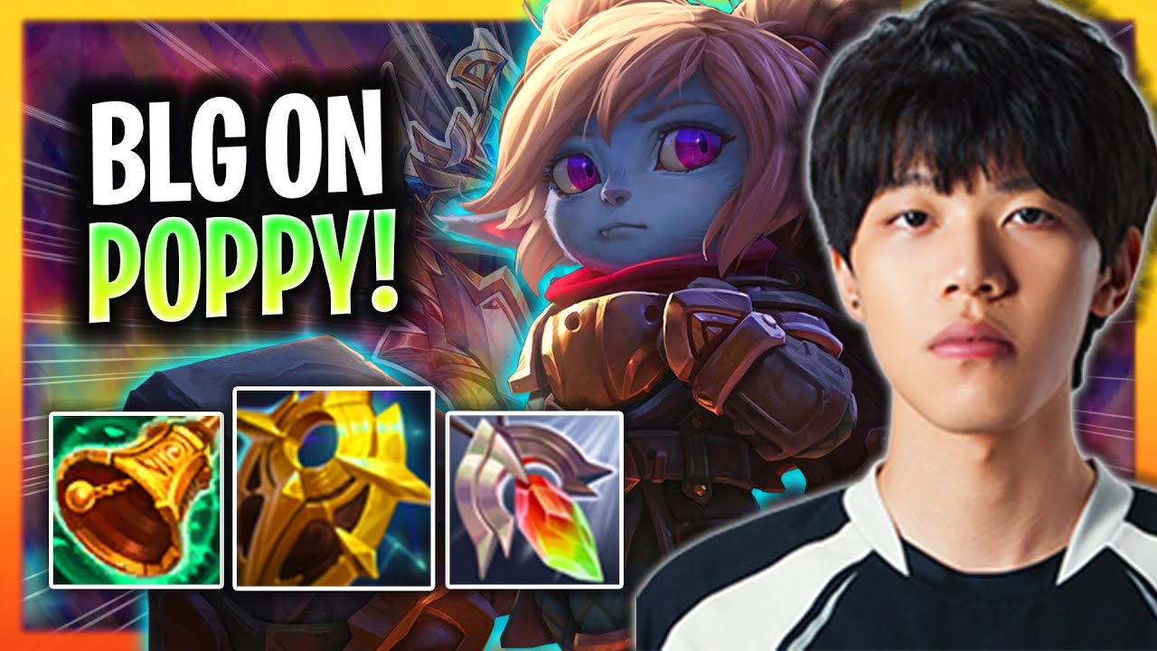 BLG ON IS SO STRONG WITH POPPY! | BLG On Plays Poppy Support vs Bard!  Season 2025