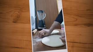 طريقة خبز البيتزا في البيت. اكل صحي و مذاق رائع. Pizza wie aus dem Steinofen | - YouTube