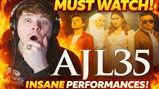 EUROPEAN Reacts to AJL35 Medley - Hannah Delisha, Azmi Saat, Raysha Rizrose & Dean Eiman - Reaction