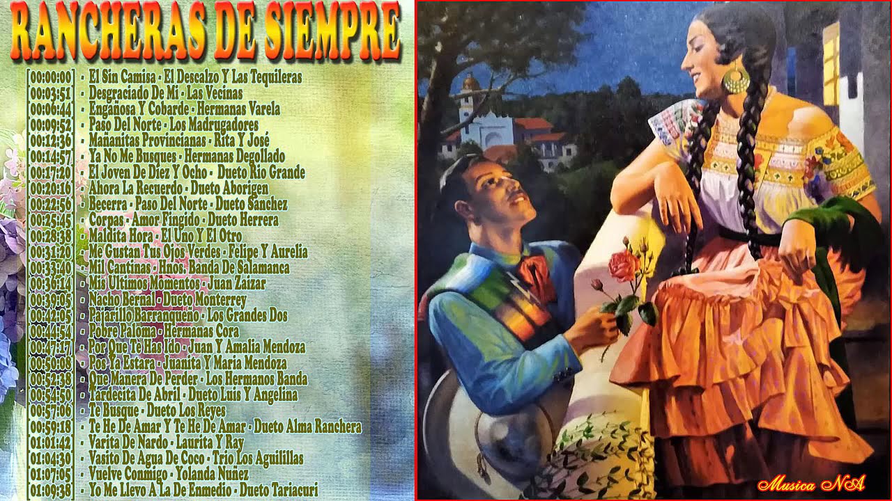TESOROS MUSICALES DE COLECCION PURA MUSICA RANCHERA ~ RANCHERAS DE SIEMPRE
