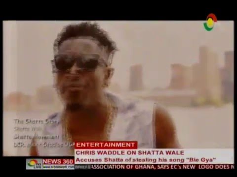 News360 - Entertainment - Chris Waddle accuses Shatta of stealing his song Bie Gya