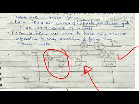 Gated Recurrent Unit (GRU) - lecture 79/ machine learning