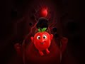 Tomato Inside Your Body 🍅❤️ | Heart Health 3D Animation #tomato #hearthealth