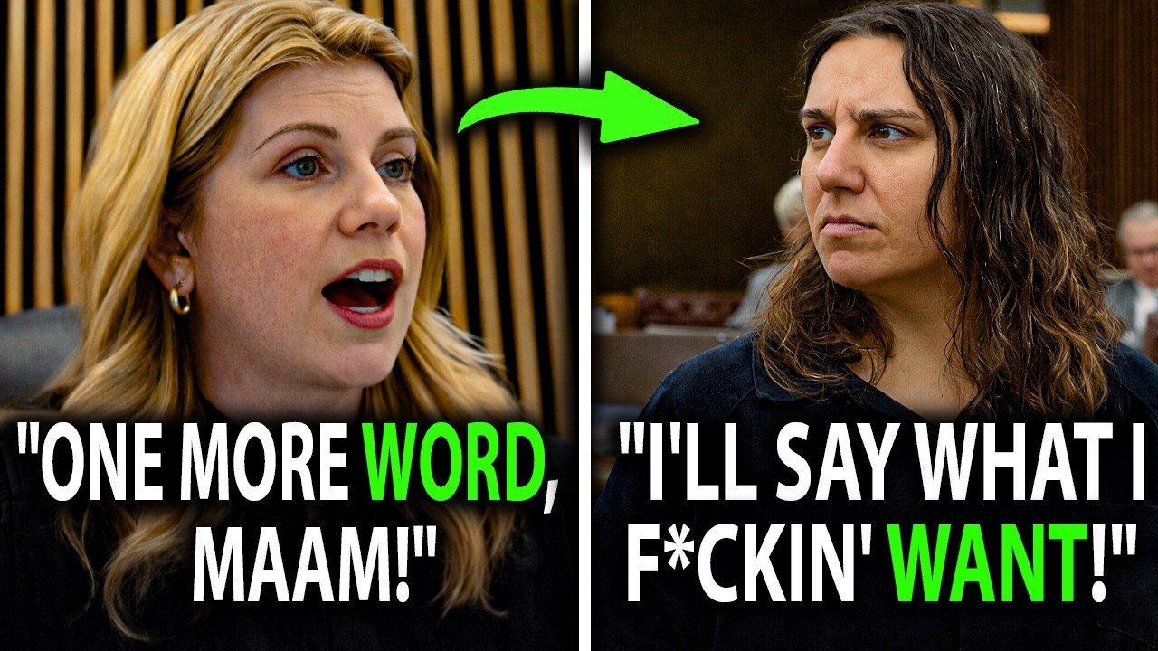 Snarky Woman Loses It After Judge Announces Harsh Sentence — Instant Regret!