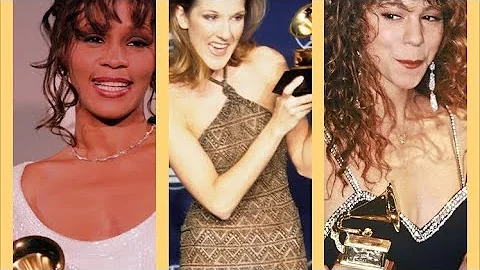 Celine, Mariah, Whitney tributes at the 2024 Grammys. (The Vocal Trinity) #grammys #singers