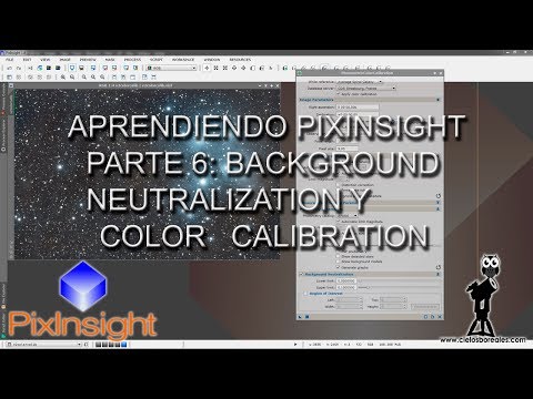 Aprendiendo PixInsight VI: Background Neutralization y Color Calibration