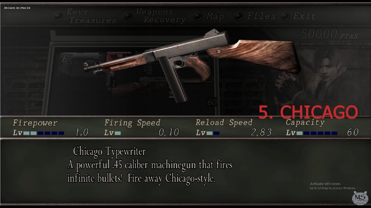 RESIDENT EVIL 4 - SECRET ITEM ( CHICAGO ) | MOD RISING OF EVIL ...